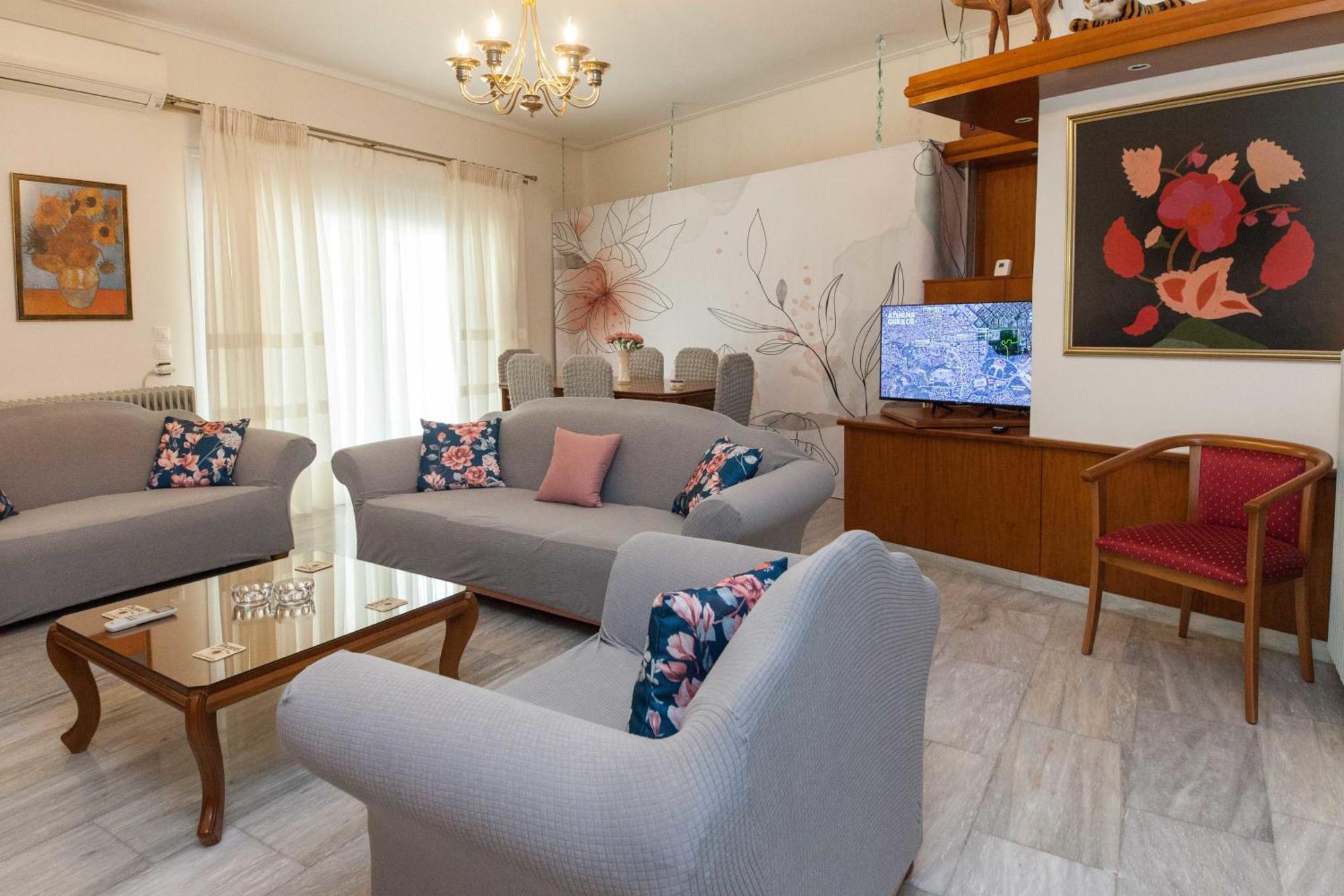 Classical 2 Bd Beauty Apt In Peaceful Chalandri เอเธนส์ ภายนอก รูปภาพ